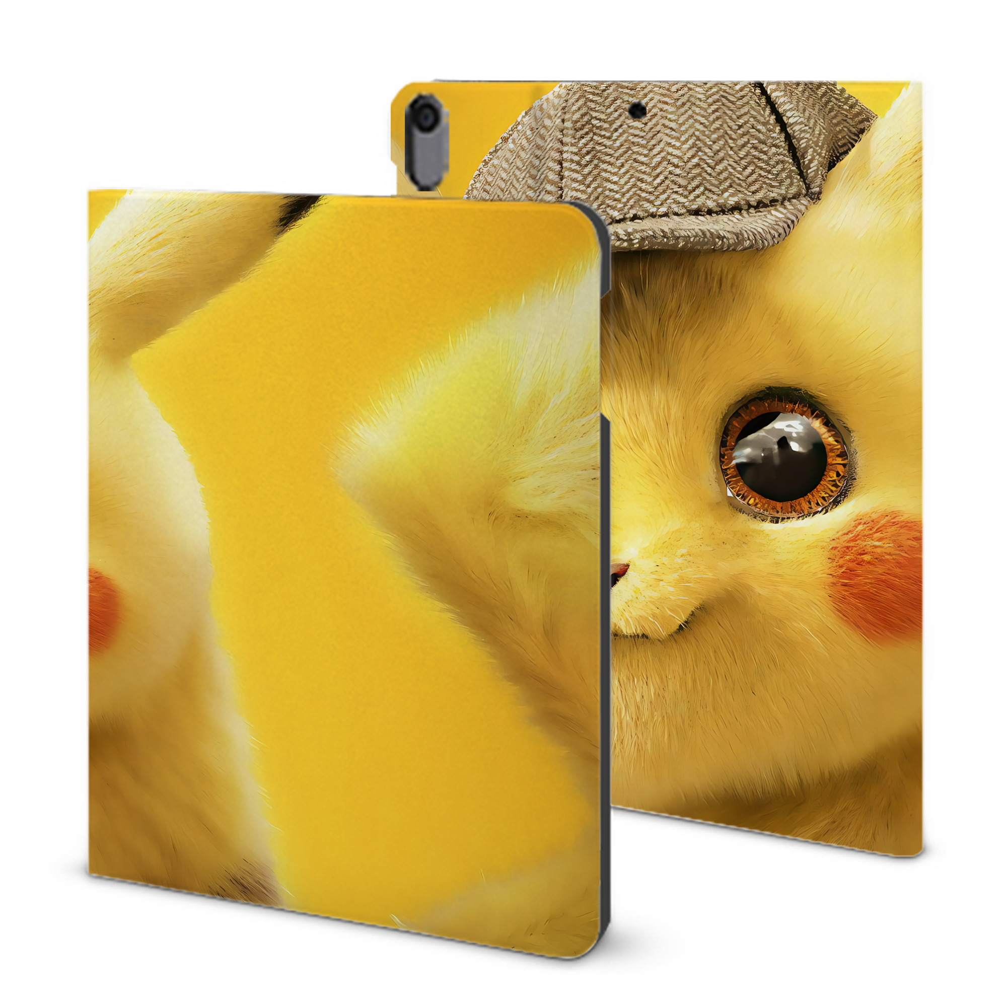 （画像用） ポケットモンスター Pokémon IPad ケース ブック型 PUレザー TPU 耐衝撃 軽量 薄型 ペン収納なし 全面保護 IPad 各モデル対応